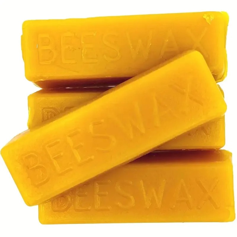 Beeswax Taper Candle - 3/6 peças de blocos de cera