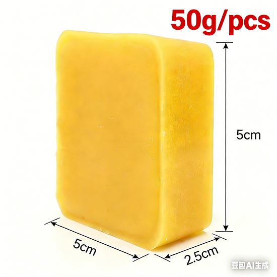 Beeswax Taper Candle - Bloco de cera de abelha de