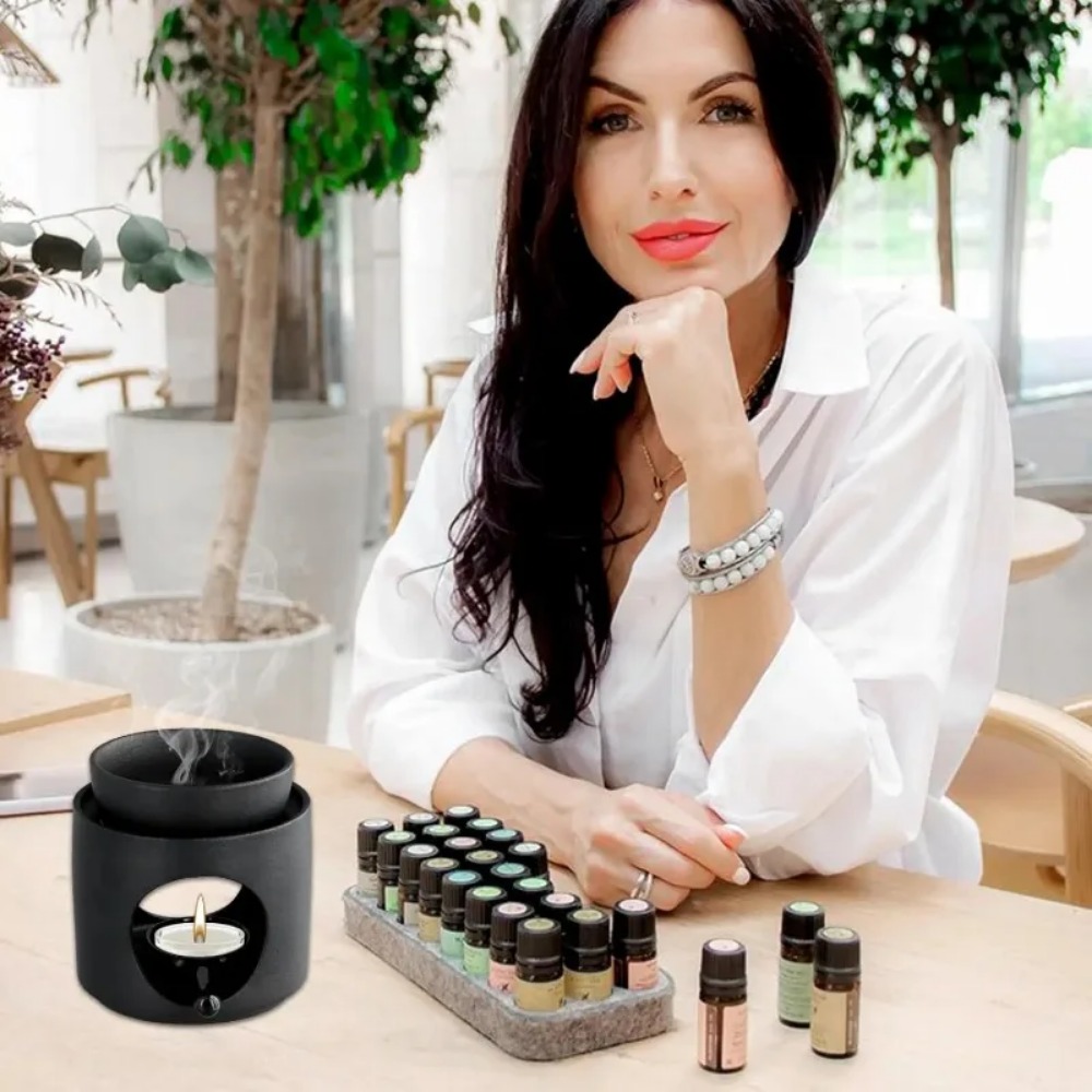Home Fragrance Tranquillity - Forno de Óleo Essencial Prático para