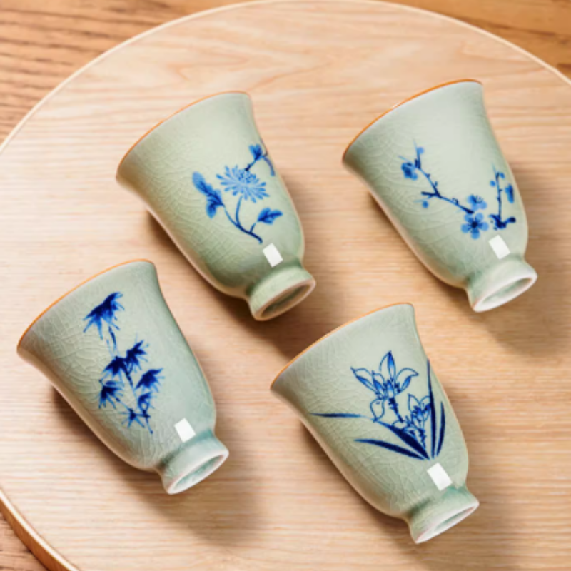 Home Fragrance Types - Chá cerâmico chinês ajustado para convidados,