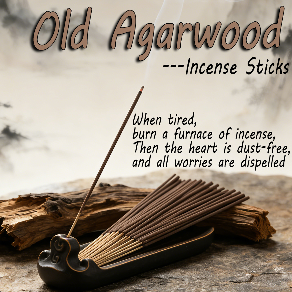 Home Fragrance Homemade - Varetas de Incenso de Agarwood Envelhecido