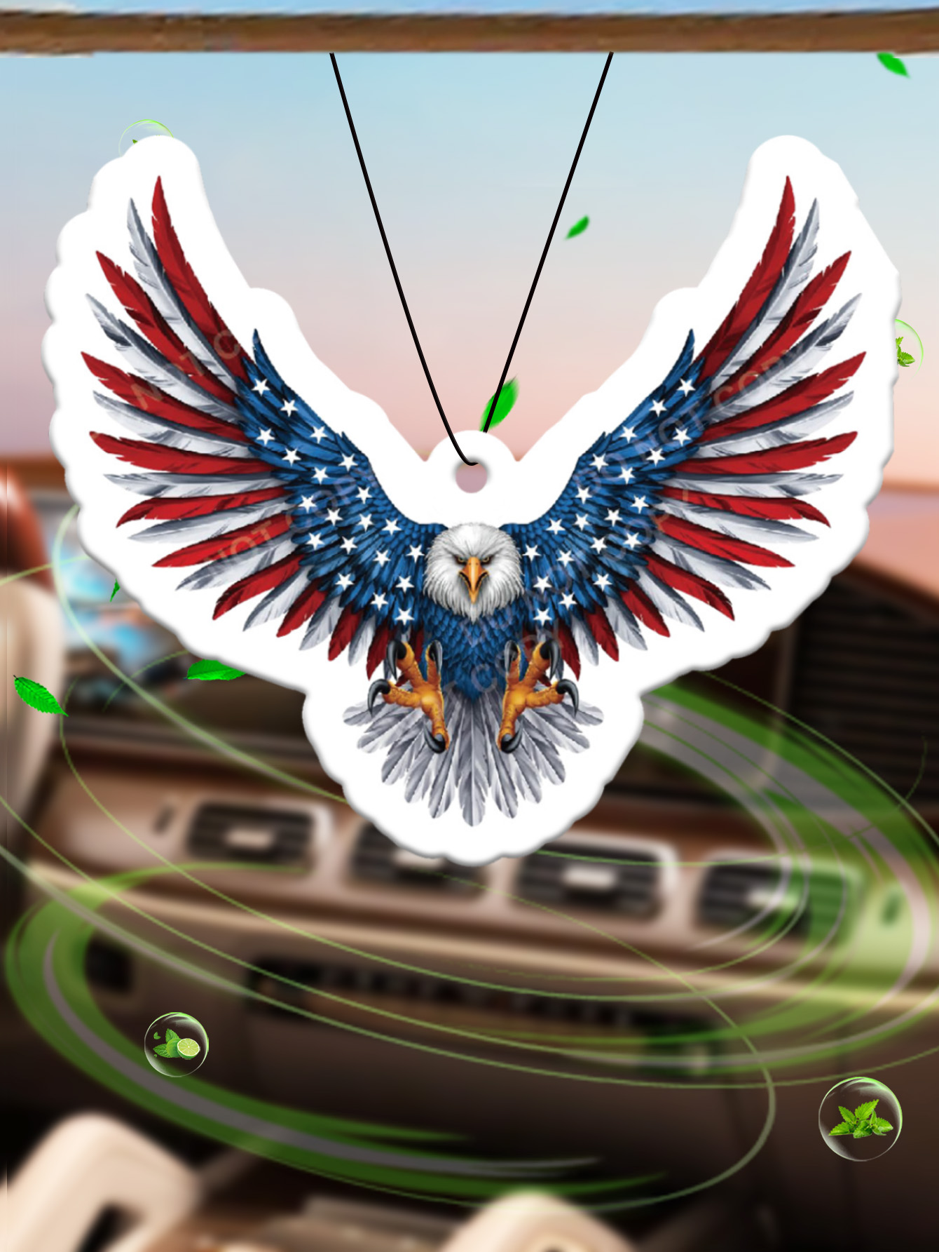Home Fragrance Non Toxic - Perfume para Carro American Eagle Intercontinental