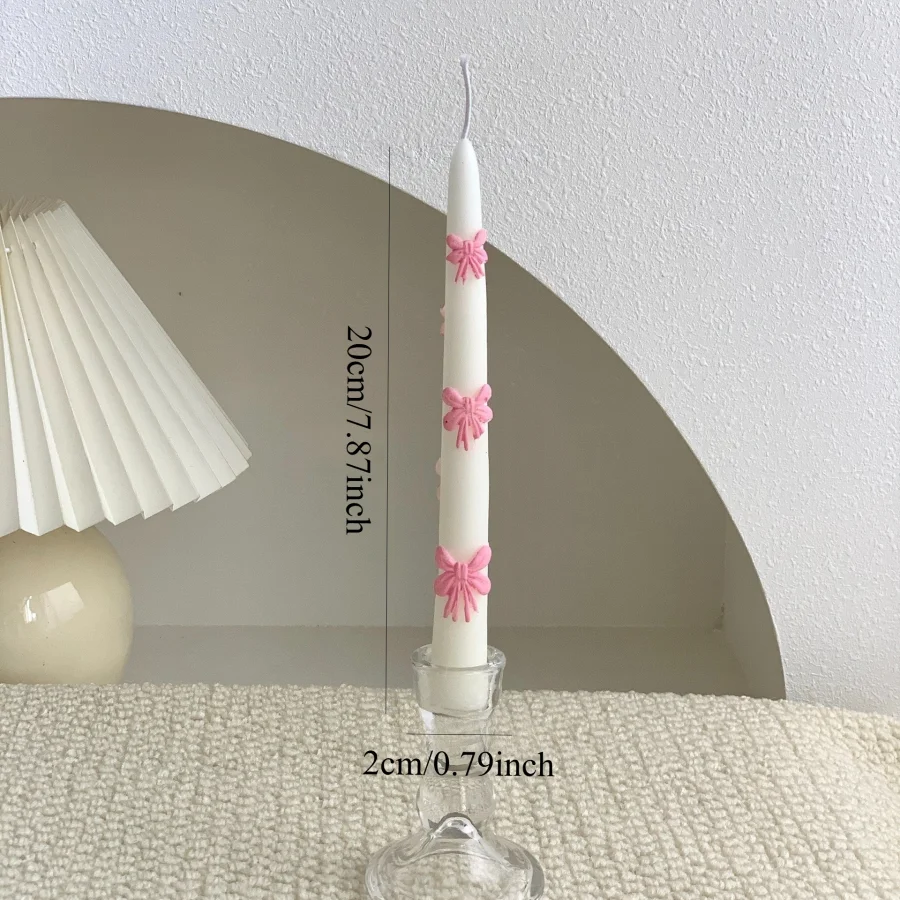 yes1pc Vela Cônica de 20cm/7.8 - Beeswax Taper Candle avaliação e preço