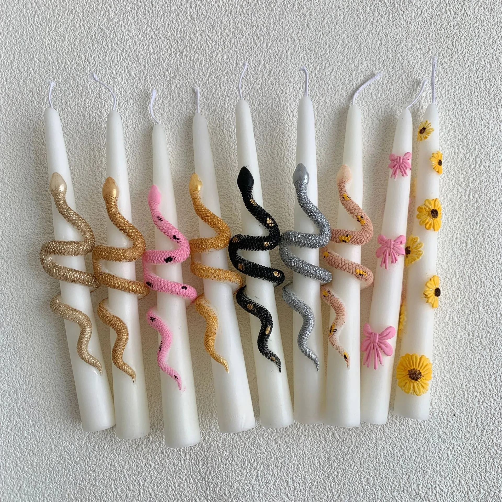 yes1pc Vela Cônica de 20cm/7.8 - Beeswax Taper Candle avaliação e preço