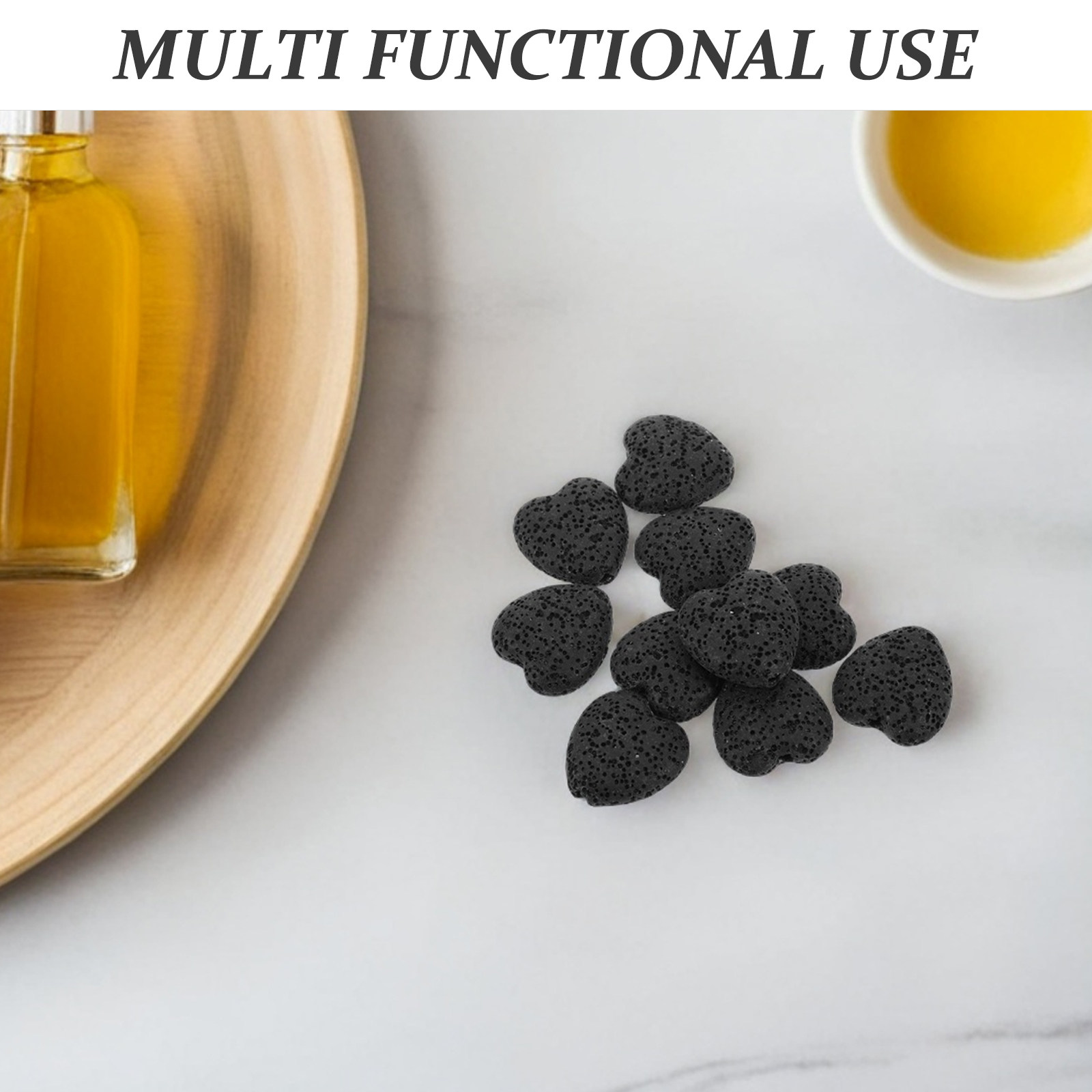 20 Peças de Pedra Vulcânica em - Home Fragrance Essential Oils avaliação e preço