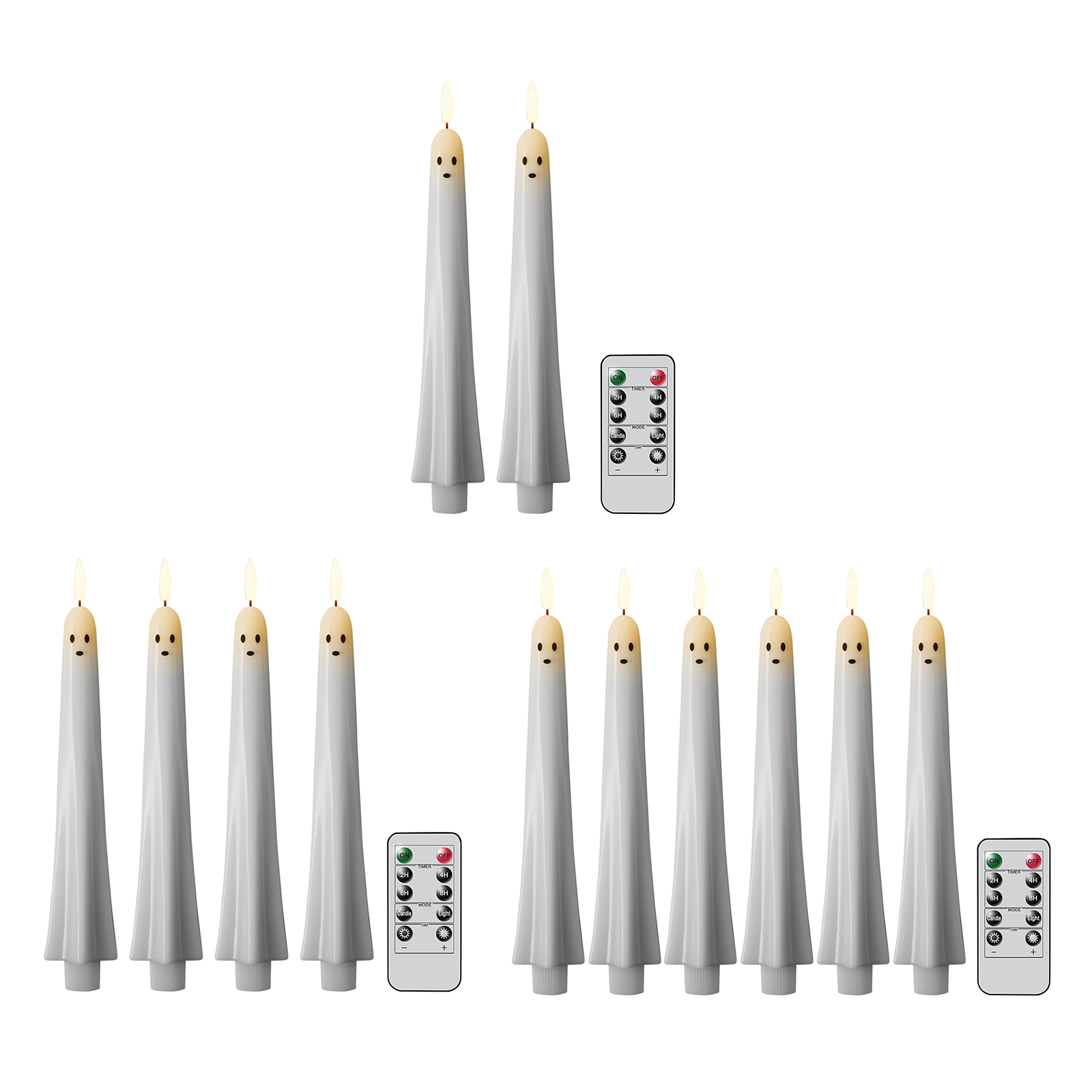 F5 velas cônicas fantasma em f - Beeswax Taper Candle avaliação e preço