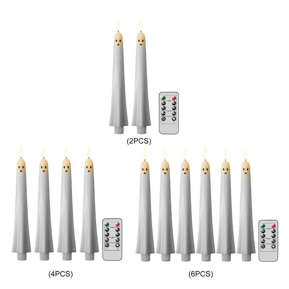 F5 velas cônicas fantasma em f - Beeswax Taper Candle avaliação e preço