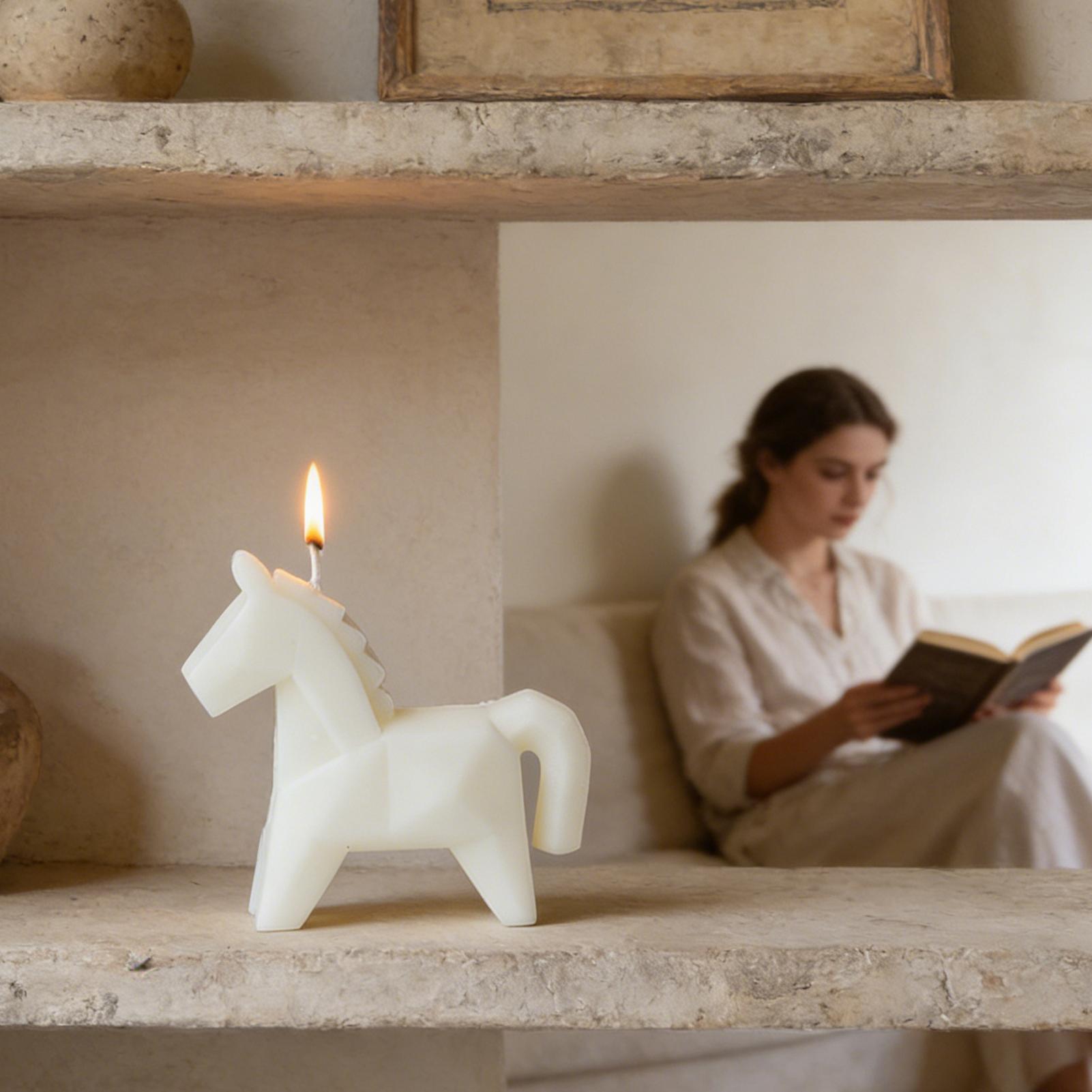 Vela Aromática em Forma de Cav - Beeswax Taper Candle avaliação e preço