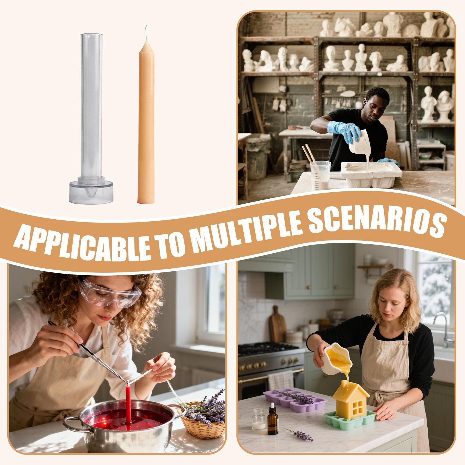 Molde de vela cônico cera de a - Beeswax Taper Candle avaliação e preço