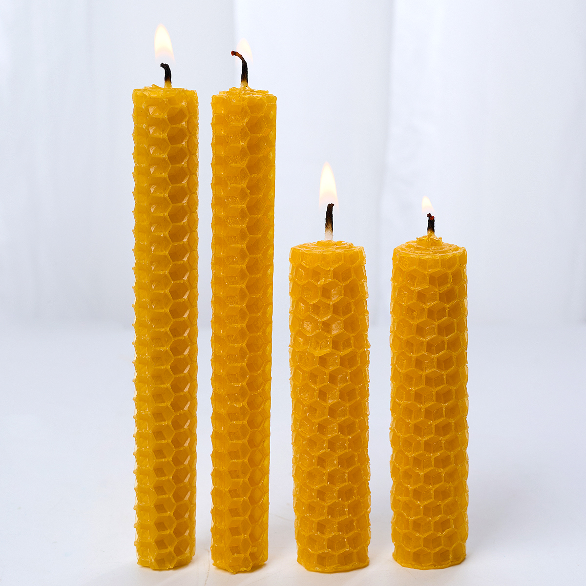 10 pçs flocos de cera de abelh - Beeswax Taper Candle avaliação e preço
