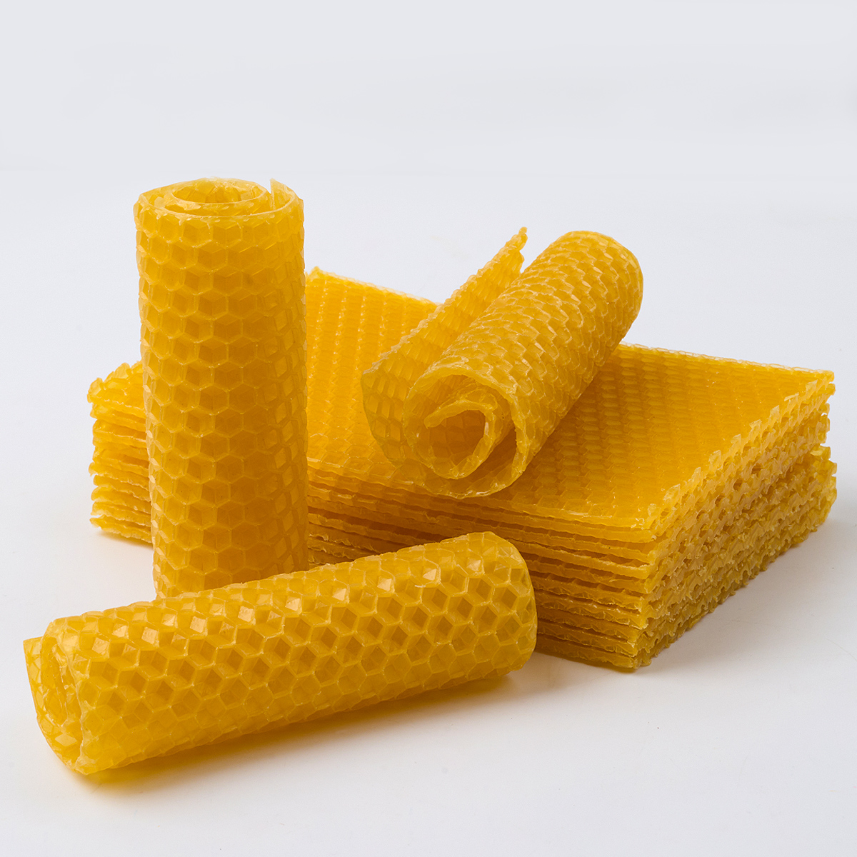 10 pçs flocos de cera de abelh - Beeswax Taper Candle avaliação e preço