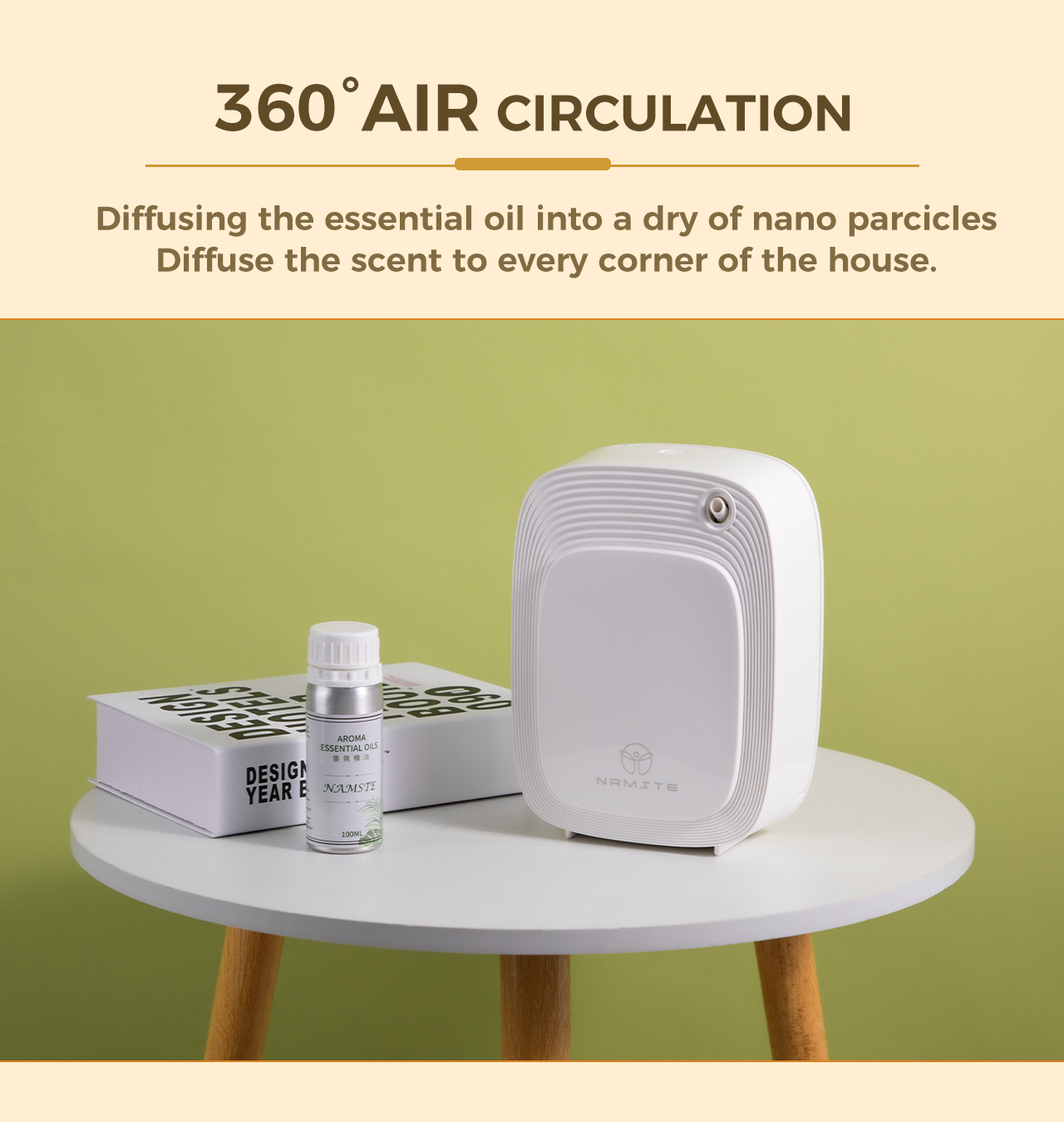 Difusor de Aroma Namaste 1000m - Home Fragrance Essential Oils avaliação e preço